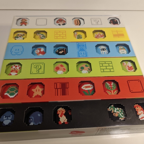 Mario And Friends Pin Button Badges Set 2011 Club Nintendo Platinum Reward - Picture 5 of 8